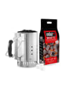 Pack Barbacoa Original Kettle® E-5730 Barbacoa de carbón Ø57 cm + Kit Chimenea