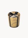Vela perfumada dorado/negro Ø15,5 cm