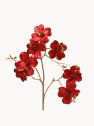 Rama de anémona roja decorativa 90 cm