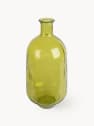 Jarrón Garrafa de Cristal Reciclado Verde Oliva Decoris Ø29x59,5 cm