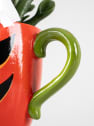 Taza decorativa con Echeveria - Especial Halloween