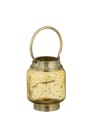 Farol Yiva amarillo antiguo Ø16×20 cm