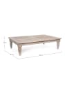 Conjunto de jardín Bizzotto BALI de teca beige