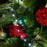 Luces de Navidad Compact twinkle Blanco frío 1000 Leds (cable verde de 22,5m)