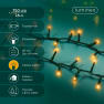 Luces de Navidad Compact twinkle Amarillo  750 Leds (cable verde de 16m)