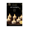 Velas de Té con Luz LED fija para Interior