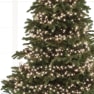 Luces de Navidad Cluster twinkle Blanco 1512 Leds (cable negro de 13,5m)