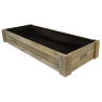 Huerto suelo de madera