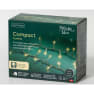 Luces de Navidad Compact twinkle Blanco  750 Leds (cable transparente de 16m)