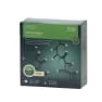 Luces de Navidad Battery Compact twinkle Blanco 192 Leds (cable negro de 4,7m)
