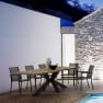 Mesa de comedor exterior Bizzotto RAMSEY negro