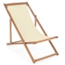 Hamaca plegable Bizzotto NOEMI beige