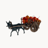 Carreta con manzanas para Belén