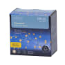 Luces de Navidad Compact Amarillo micro 100 Leds (cable plateado de 1,2m)