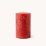 Vela Cerabella Rustic Candles burdeos