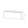Herstera Metal Planter - Jardinera METAL PLANTER 30 antracita