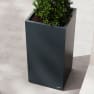 Herstera Metal Planter - Jardinera COLUMN antracita
