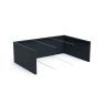Herstera Metal Planter - Jardinera EDGE antracita