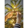 Luces de Navidad Tree micro 408 Leds Blanco (cable verde de 1,8m)