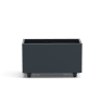 Herstera Metal Planter - Ruedas