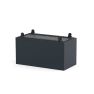 Herstera Metal Planter - Ruedas