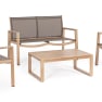Conjunto de jardín Bizzotto KALLEN 4 piezas natural