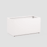 Herstera Metal Planter - Jardinera METAL PLANTER 50 blanco luna