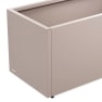 Herstera Metal Planter - Jardinera METAL PLANTER 50 taupe oscuro