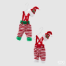 Adorno Colgante Ropa de Elfo roja y verde