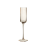 Copa para Champagne de Cristal ámbar