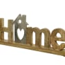 Letras Decorativas 'Home' de Madera natural