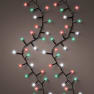 Luces de Navidad Cherry Compact twinkle Multicolor 500 Leds (cable negro de 11m)