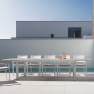 Mesa de comedor exterior Bizzotto BELMAR blanca