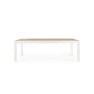 Mesa de comedor exterior Bizzotto BELMAR blanca