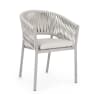 Silla de jardín Bizzotto FLORENCIA moon con brazos