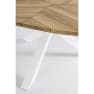 Mesa de comedor exterior Bizzotto PALMDALE blanca