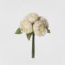 Bouquet de Peonías artificiales blancas