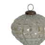 Bola de Navidad de cristal con rombos y cuadrados Ø12,7 cm