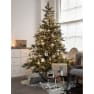 Luces de Navidad Compact twinkle Blanco micro  480 Leds (cable negro de 6m)