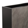 Herstera Deco Planter - Jardinera DECO DIVIDER LAMINATE gris