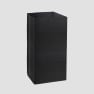 Herstera Metal Planter - Bolsa de fieltro negra
