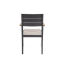 Silla de jardín Bizzotto ZELMAR antracita