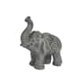 Figura de jardín elefante oriental en negro