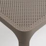 Mesa de jardín auxiliar Nardi NET beige