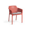 Silla de jardín Nardi NET corallo