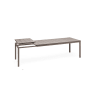Mesa de comedor exterior Nardi RIO tórtora extensible