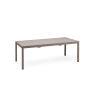 Mesa de comedor exterior Nardi RIO tórtora extensible