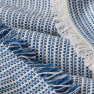 Foulard jacquard de fibras recicladas Nide