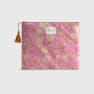 Neceser de algodón con estampado de flores Kenze