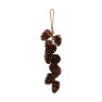 Colgante de piñas de Navidad 60 cm
